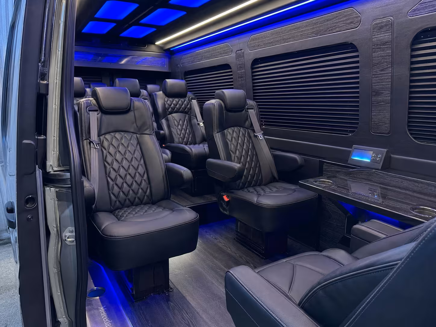 sprinter van transportation for groups and events across boulder